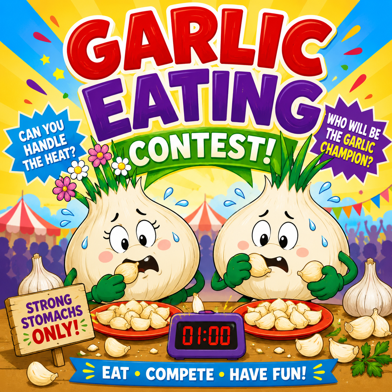 Garlic Eating Contest